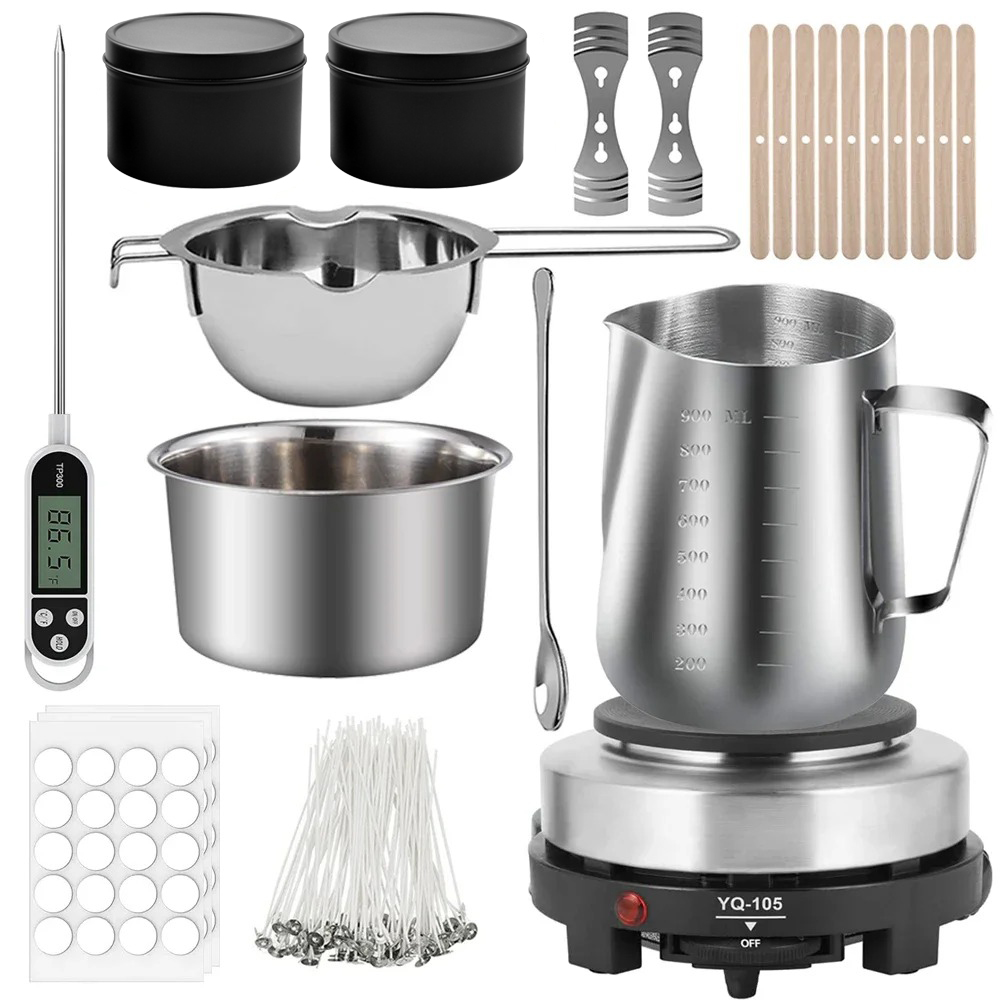 Candle Making Pot - Glintmos DIY Candle Making Kit with