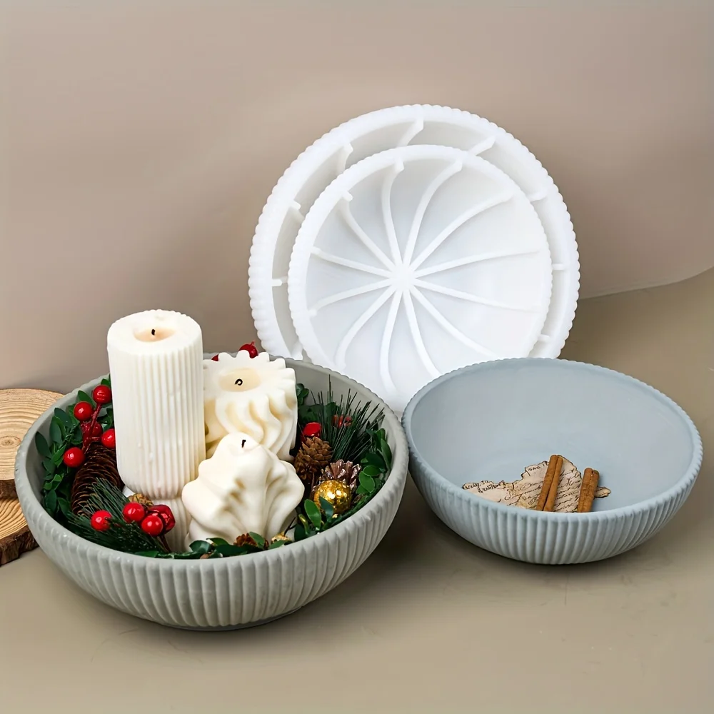 Candle Making Pot - 1 Ring Silicone Mould for Epoxy,