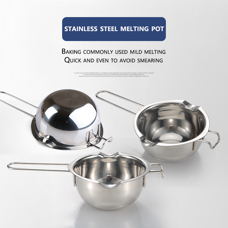 Candle Making Pot - Stainless Steel Wax Melting Pot Long