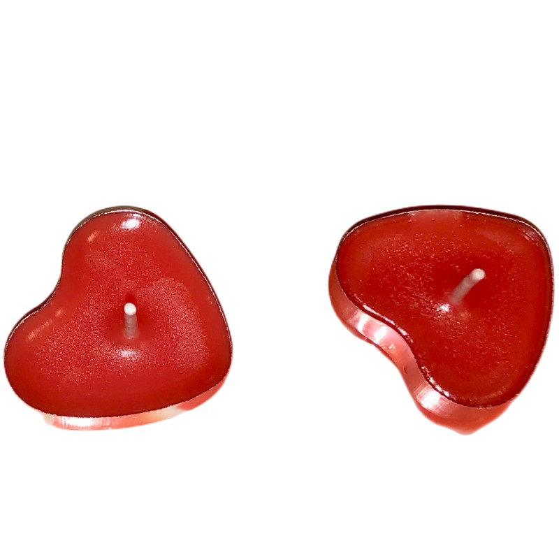 100 Sets Heart shaped Empty Al - Candle Making Pot review and price