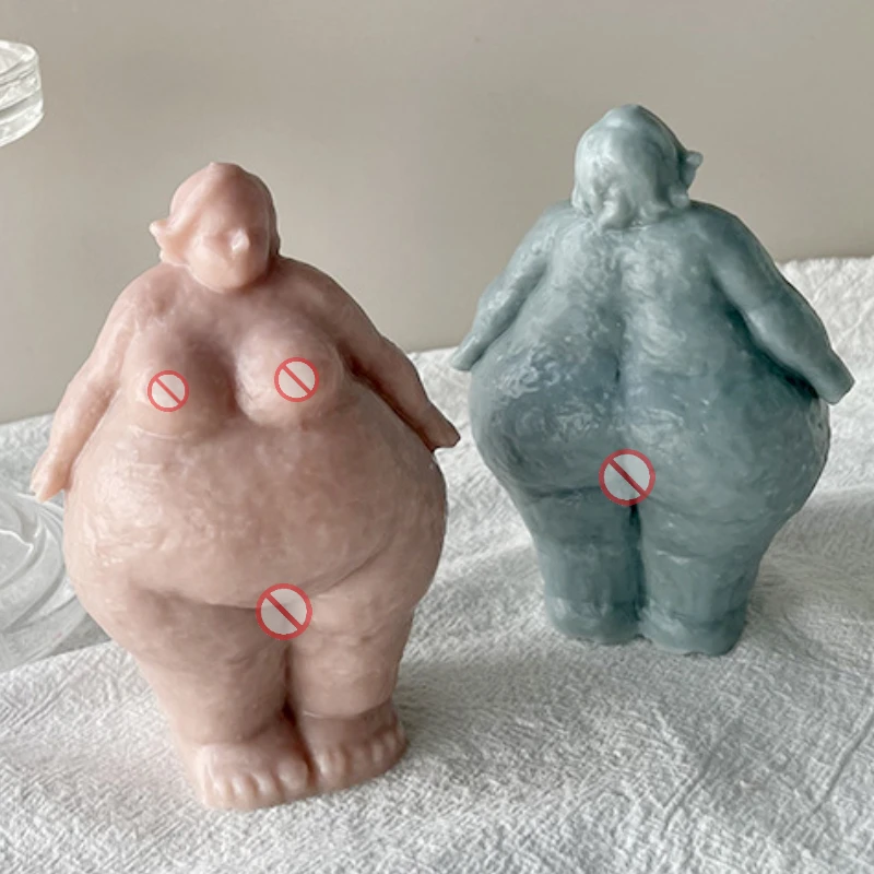 Abstract Human Body Candle Sil - Candle Making Fat review and price