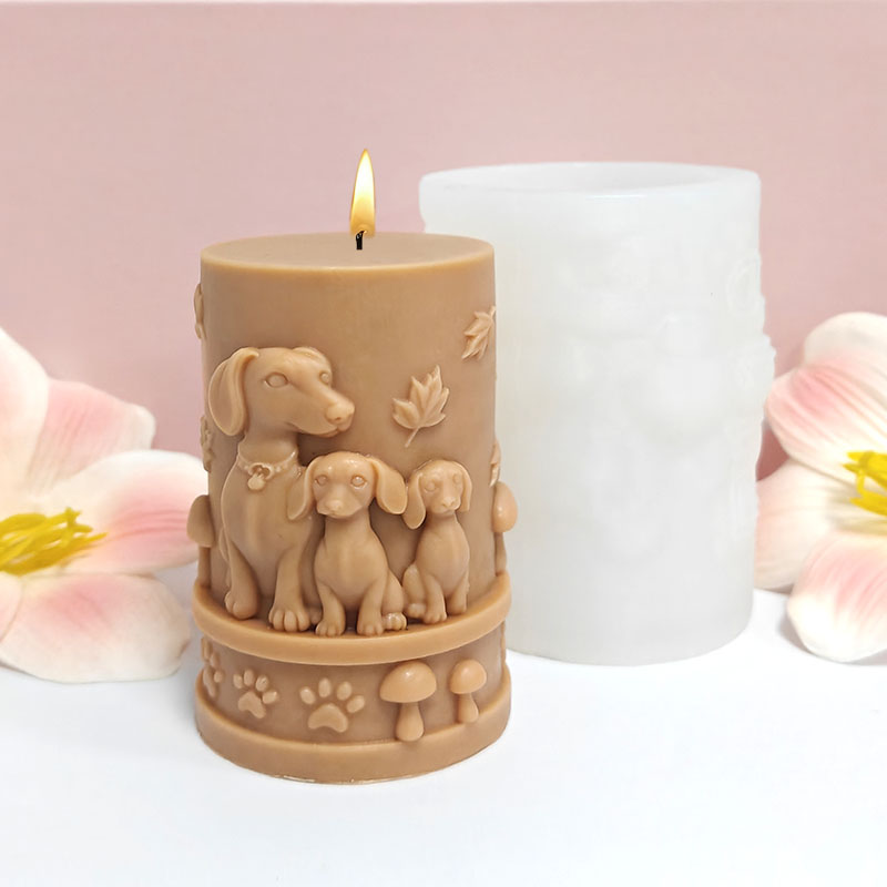 Dachshund Silicone Candle Mold - Candle Making Temperature review and price