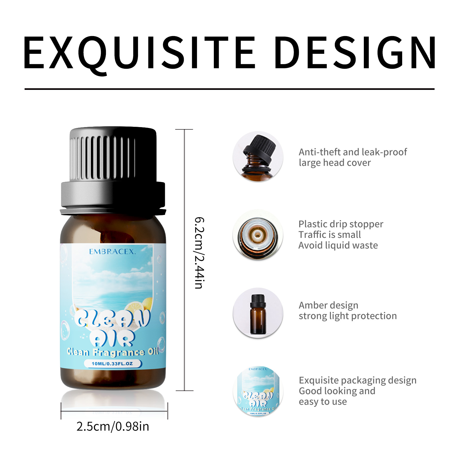 10ml Clean Air Essential Oil L - Candle Making Oils review and price