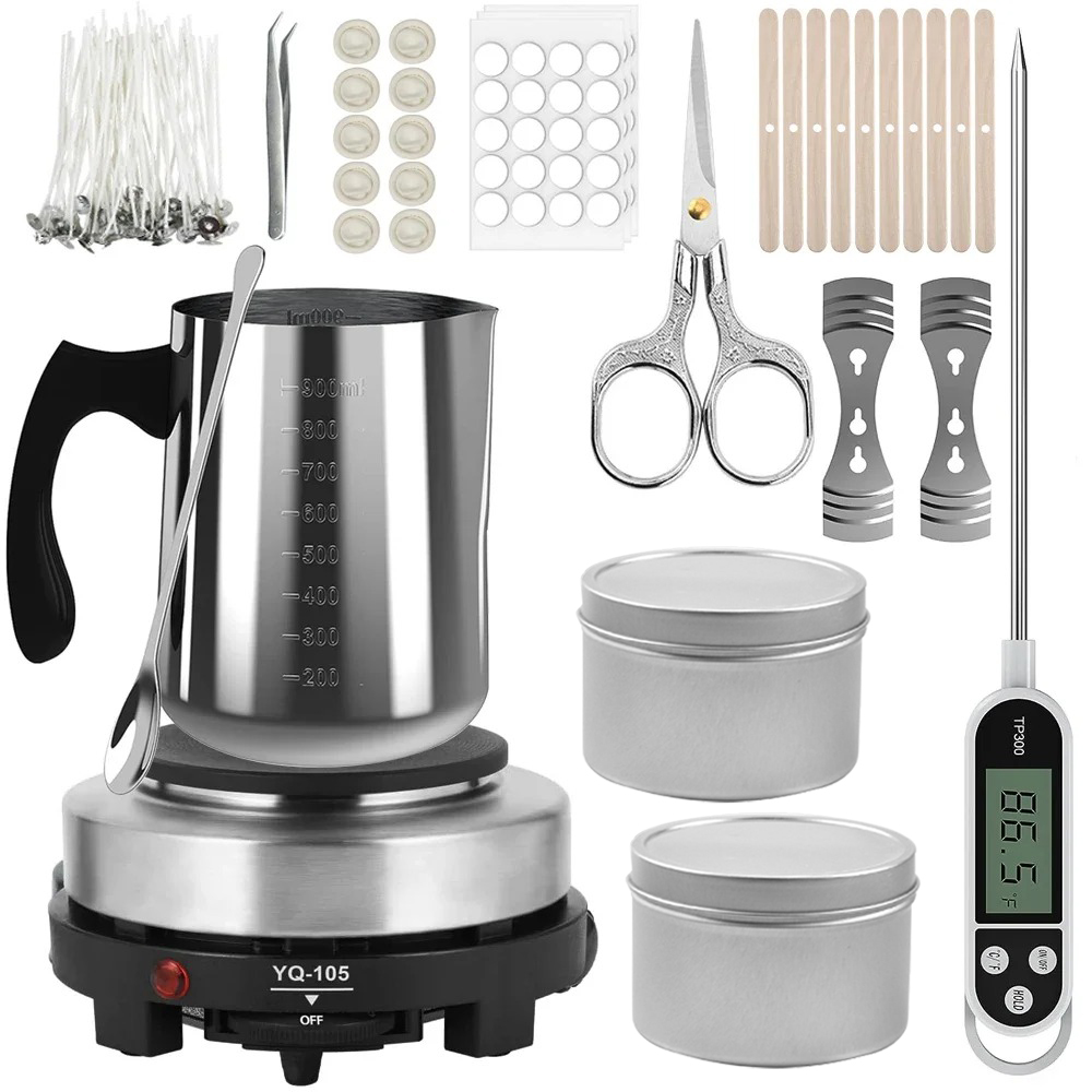 Candle Pouring Pot with Electr - Candle Making Pot review and price