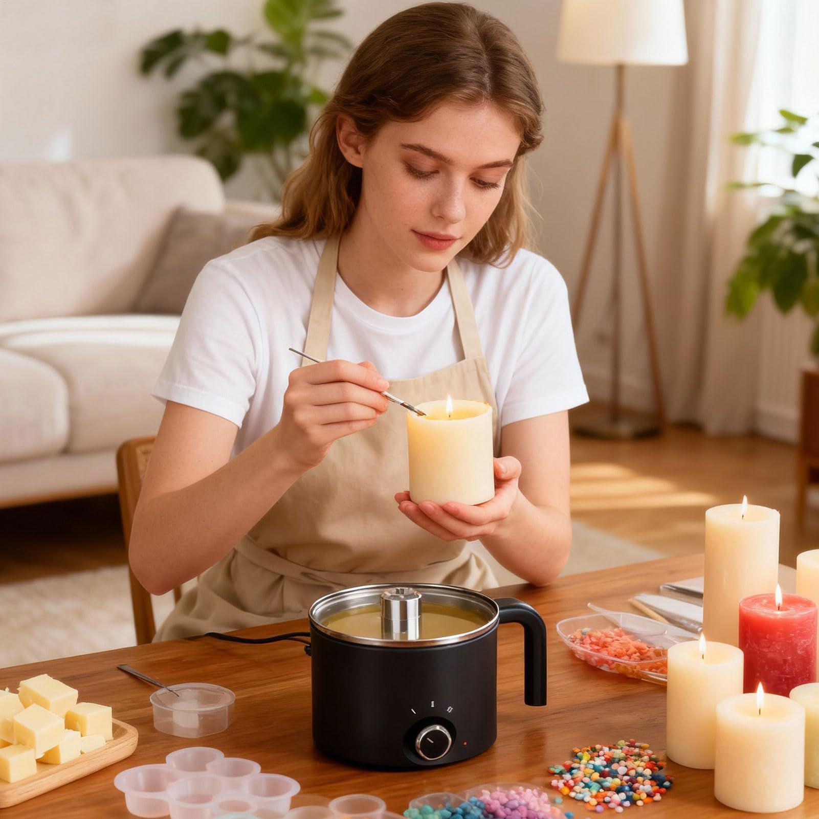 1.5L Wax Melting Pot Candle Wa - Candle Making Pot review and price
