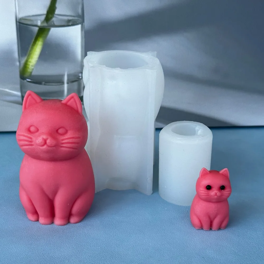 3D fat cat  Animal Silicone Ca - Candle Making Fat review and price