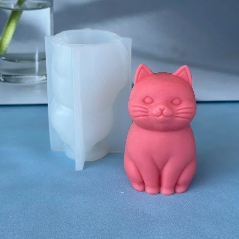 3D fat cat  Animal Silicone Ca - Candle Making Fat review and price