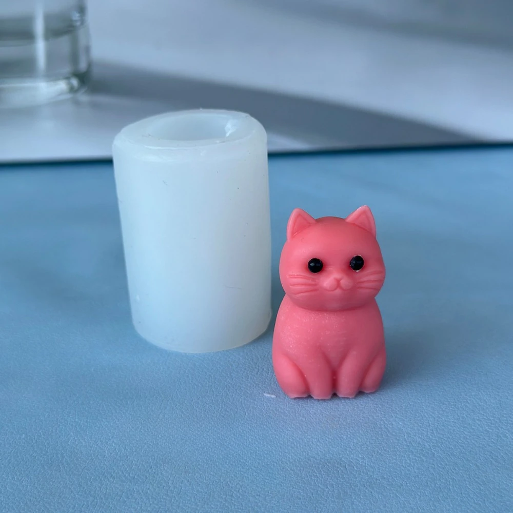 3D fat cat  Animal Silicone Ca - Candle Making Fat review and price