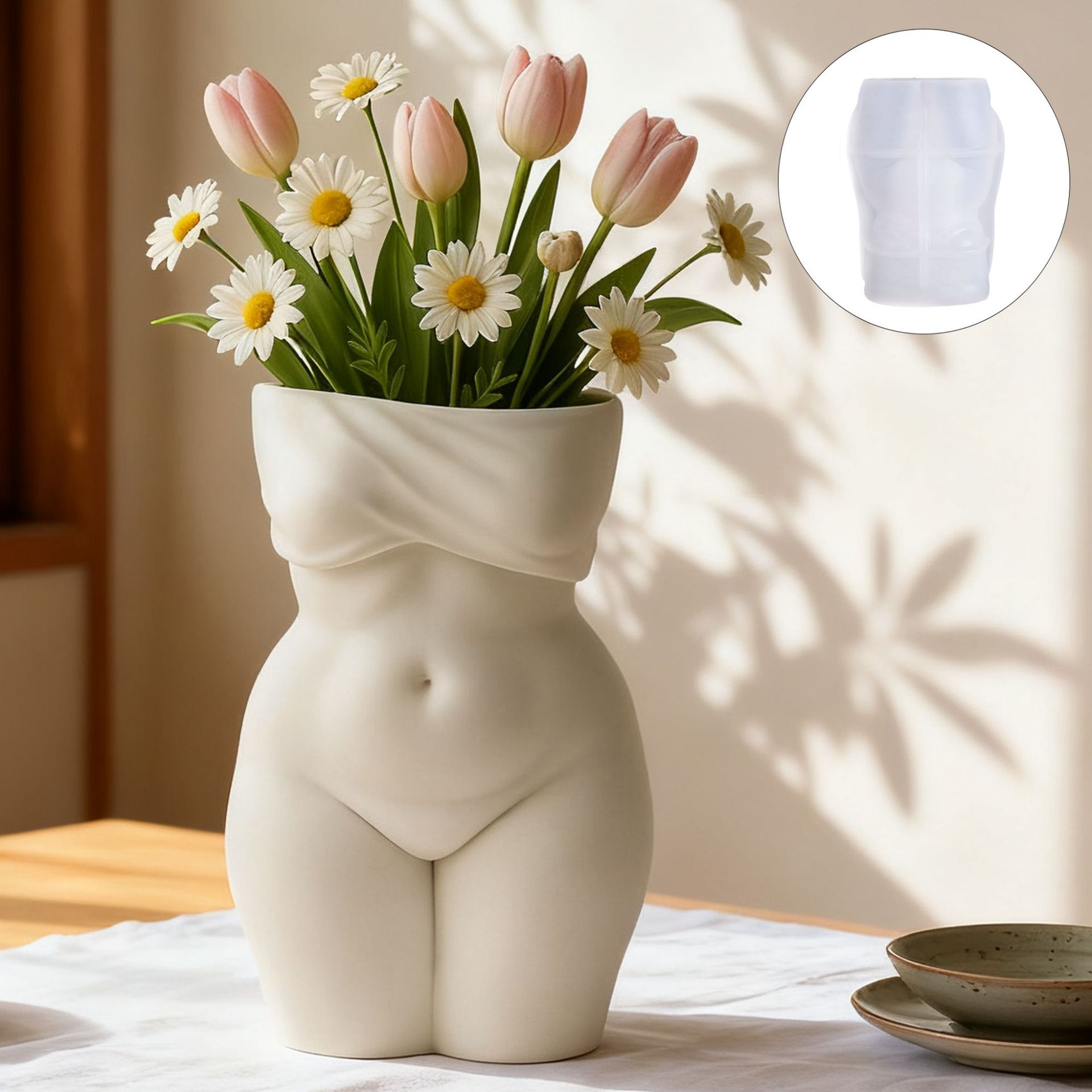 3D Chubby Female Torso Vase Si - Candle Making Fat review and price