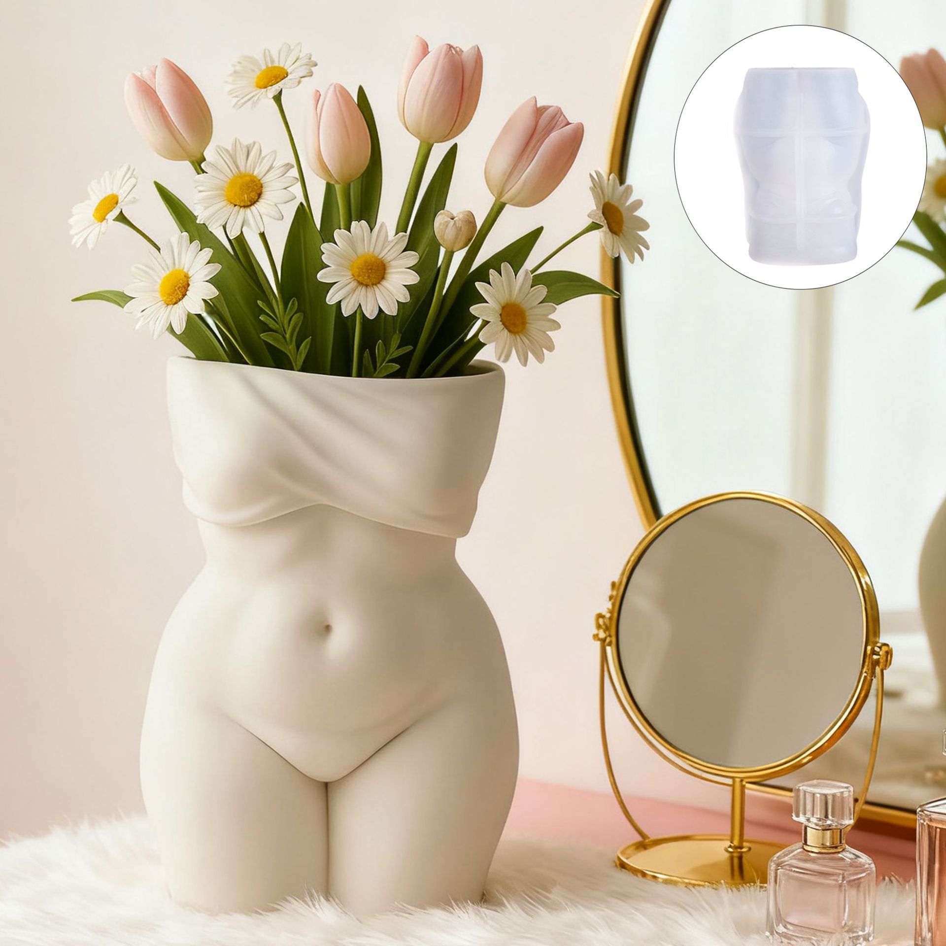 3D Chubby Female Torso Vase Si - Candle Making Fat review and price