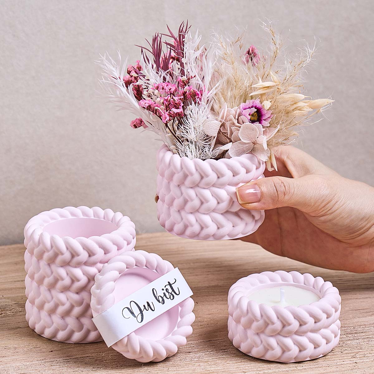 Woven Candle Jar Silicone Mold - Kraft Box Candle review and price