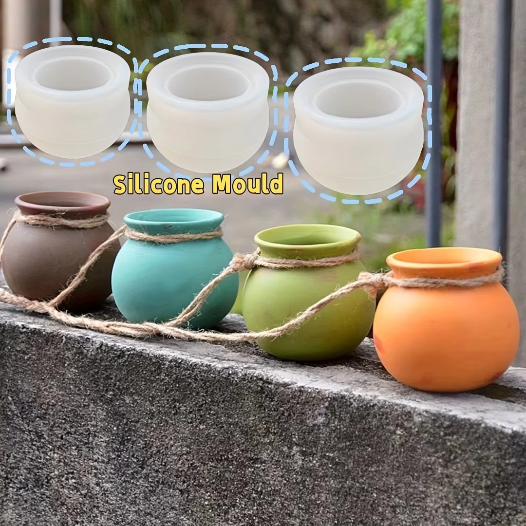 Silicone Flower Pot Molds, Res - Candle Making Pot review and price