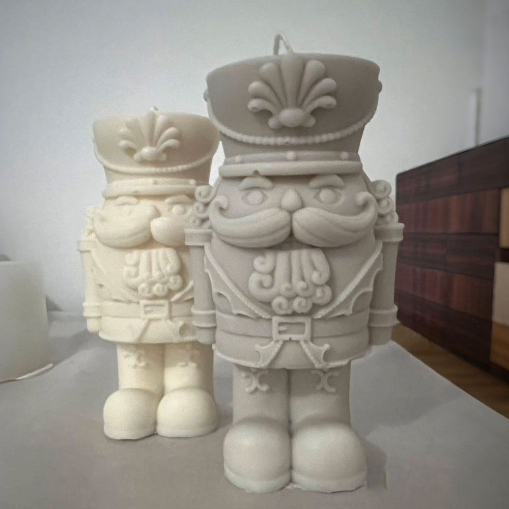 Nutcracker Soldier Silicone Ca - Candle Making Fat review and price