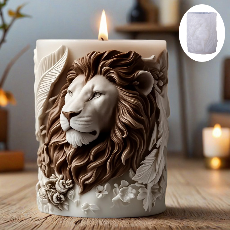 3D Lion Relief Candle Mold - F - Candle Making Temperature review and price