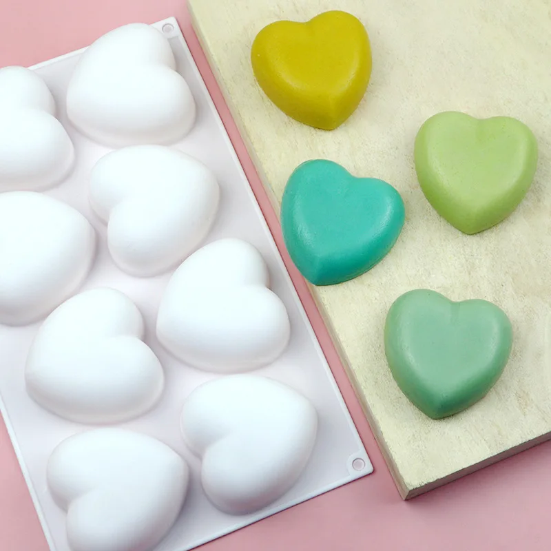 Love Heart Silicone Soap Mold  - Candle Making Items review and price