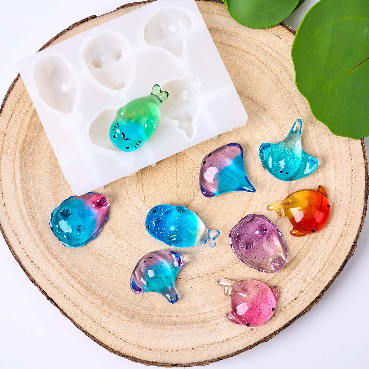 3D Healing Kawaii Manta Ray Wh - Candle Making Items review and price