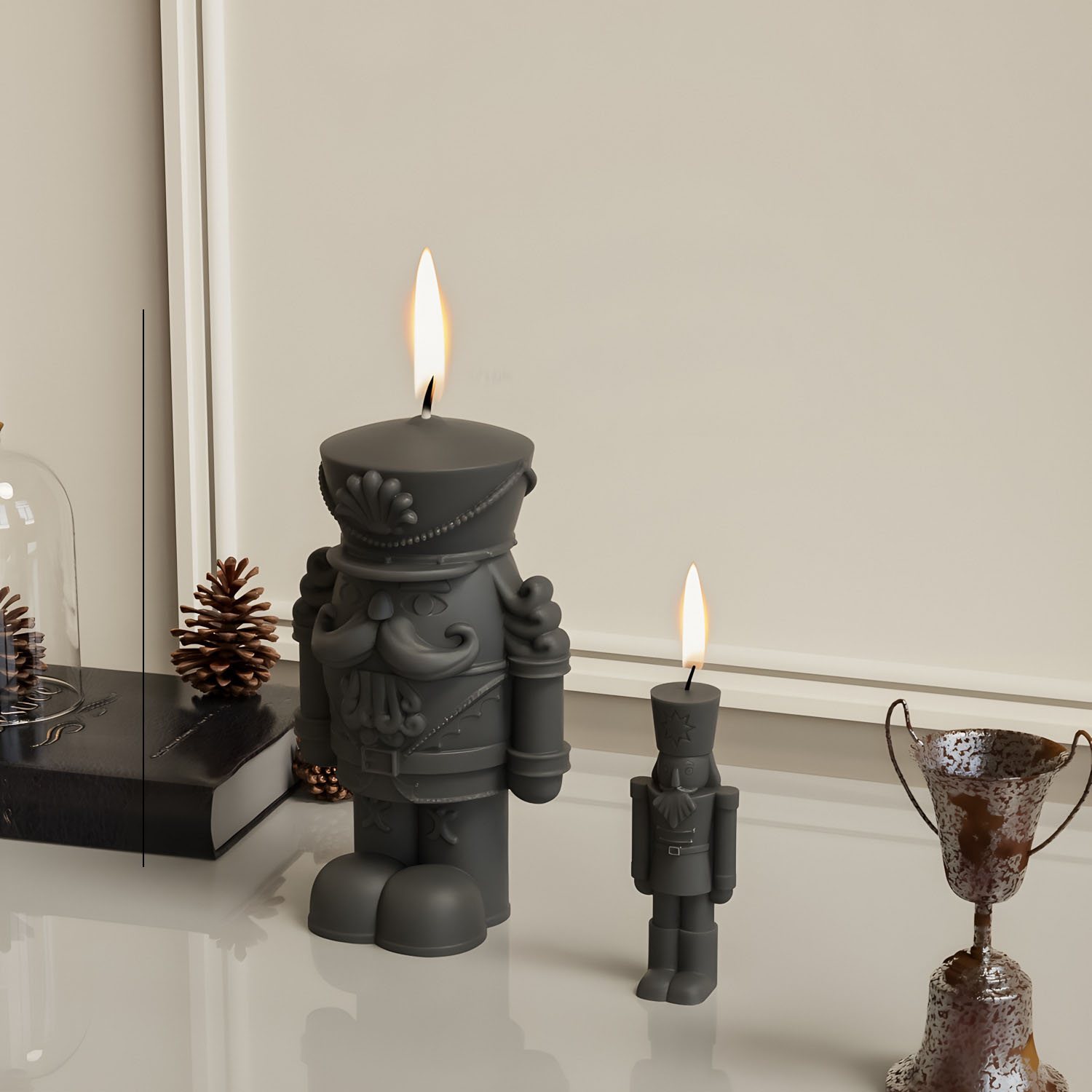 Nutcrackers Soldier Candle Mol - Candle Making Fat review and price