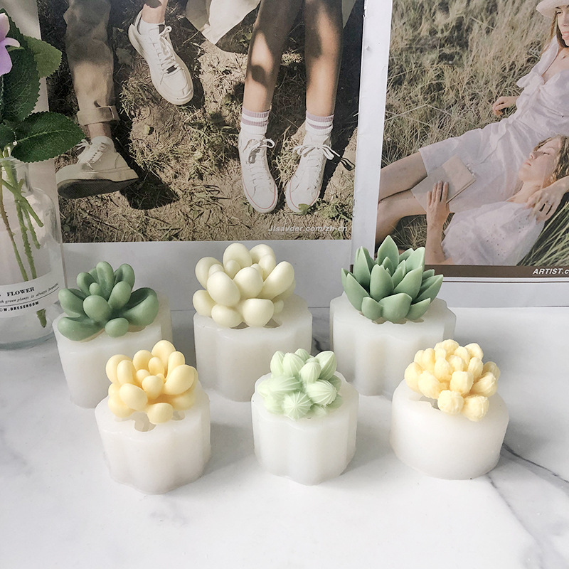 3D Candle Silicone Mold DIY Ar - Candle Making Pot review and price