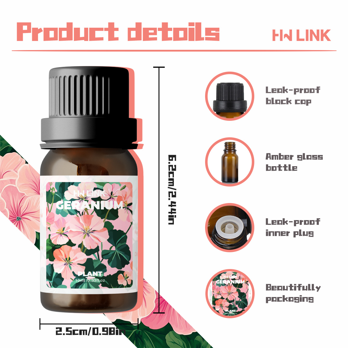 Geranium Essential Oil 10ml 10 - Candle Making Oils review and price