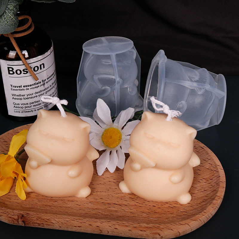 Cute Fat Cat Silicone Candle M - Candle Making Fat review and price