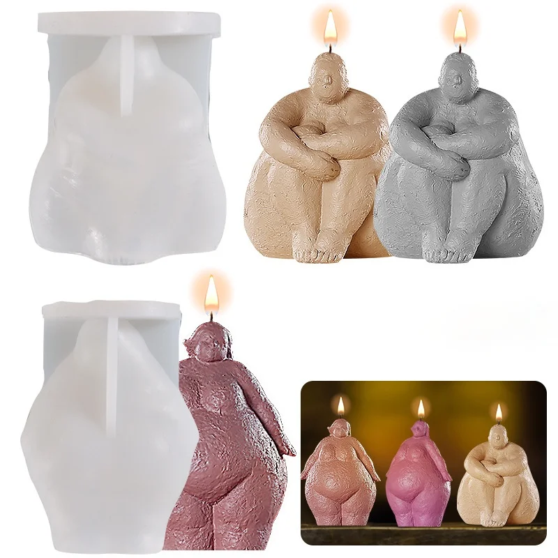 New Abstract Body Silicone Can - Candle Making Fat review and price