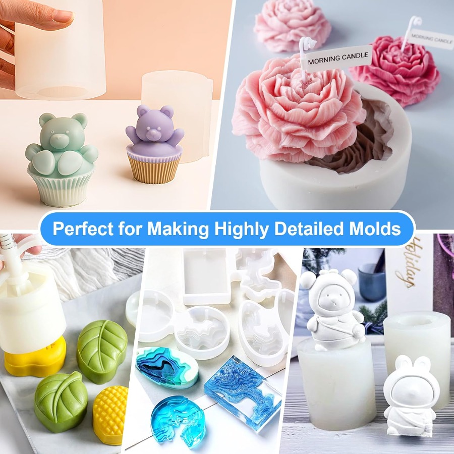 Silicone Mold Making Kit, 38.8 - Candle Making Items review and price