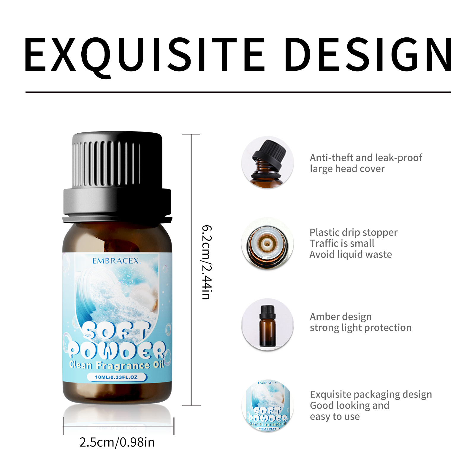 10ml Soft Powder Essential Oil - Candle Making Oils review and price